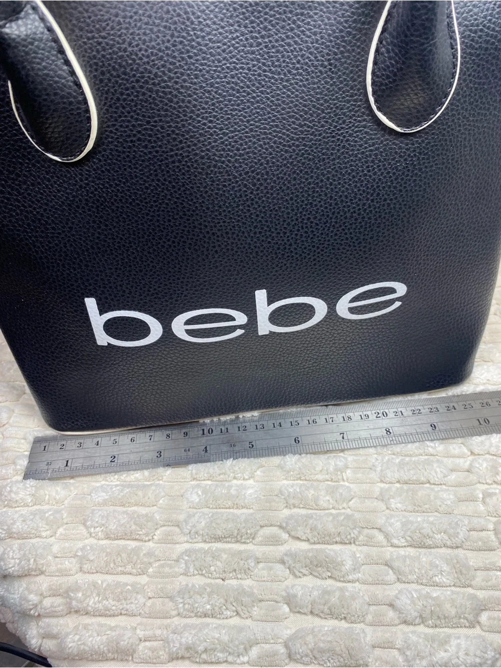 bebe classic satchel